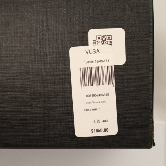 Versace Medusa ‘95 Knee-High Leather Boots, Black, EU 40/US 10 - Picture 13 of 14